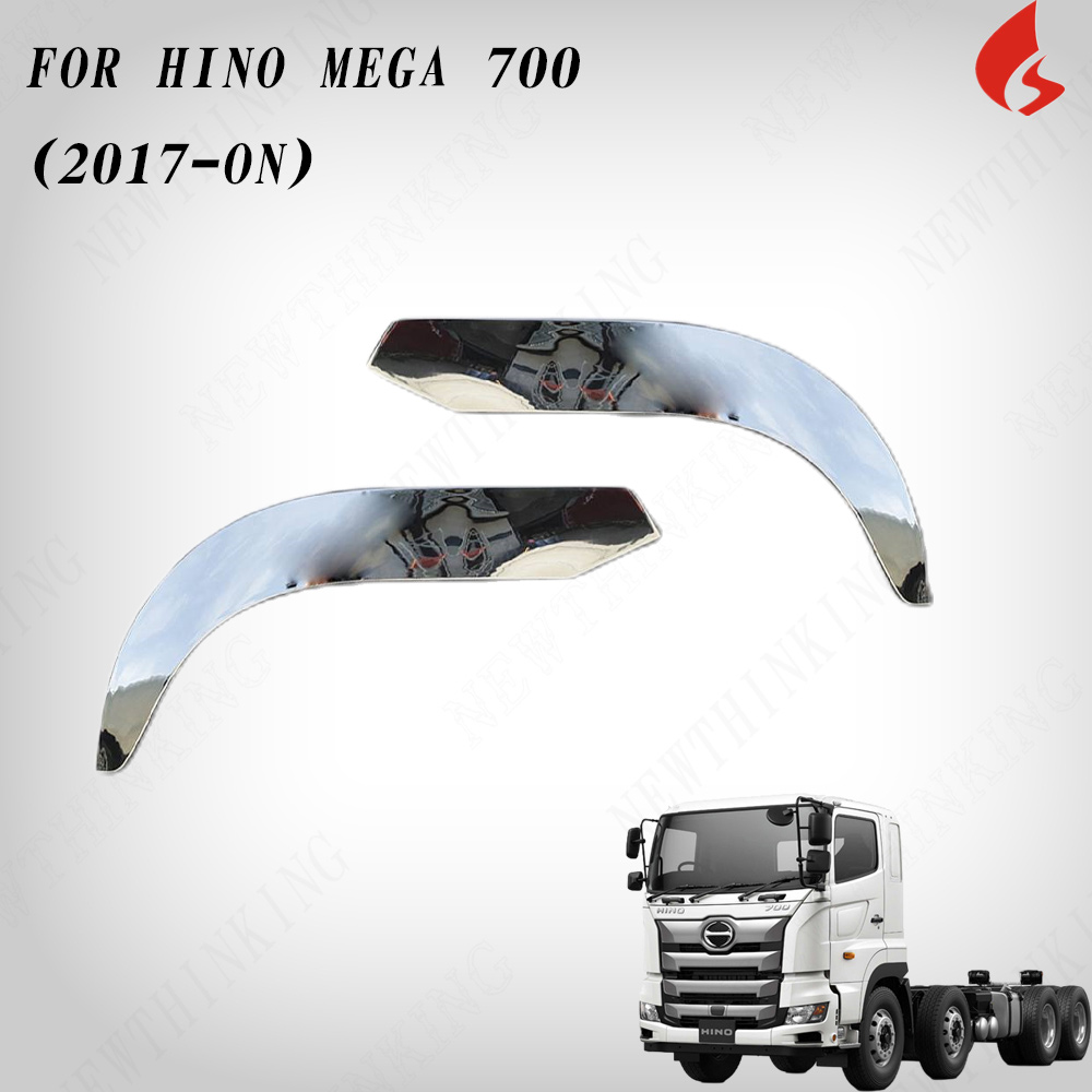 FENDER CHROME FOR NEW HINO MEGA 700 (2017-ON)