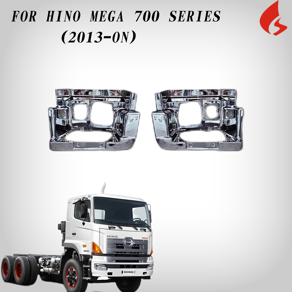 CHROME STEP GARNISH FOR HINO 700 SERIES (2003-ON)