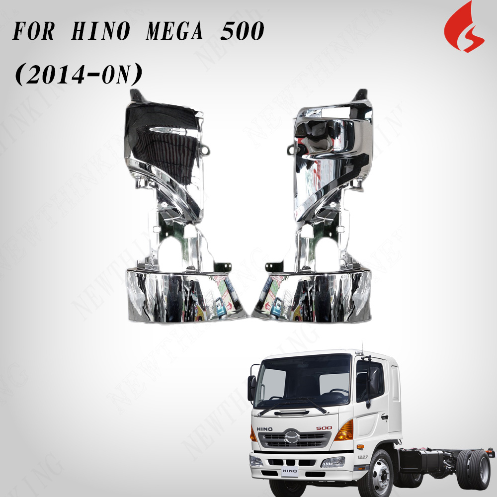 CHROMIUM PLATING CORNER PANEL FOR HINO MEGA 500 (2014-ON) 