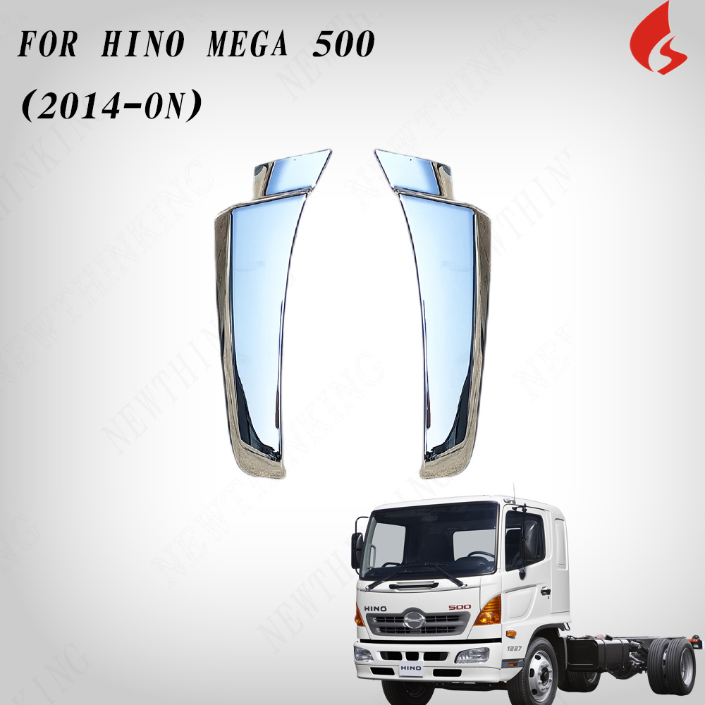 CHROMIUM PLATING CORNER FOR HINO MEGA 500 (2014-ON) 