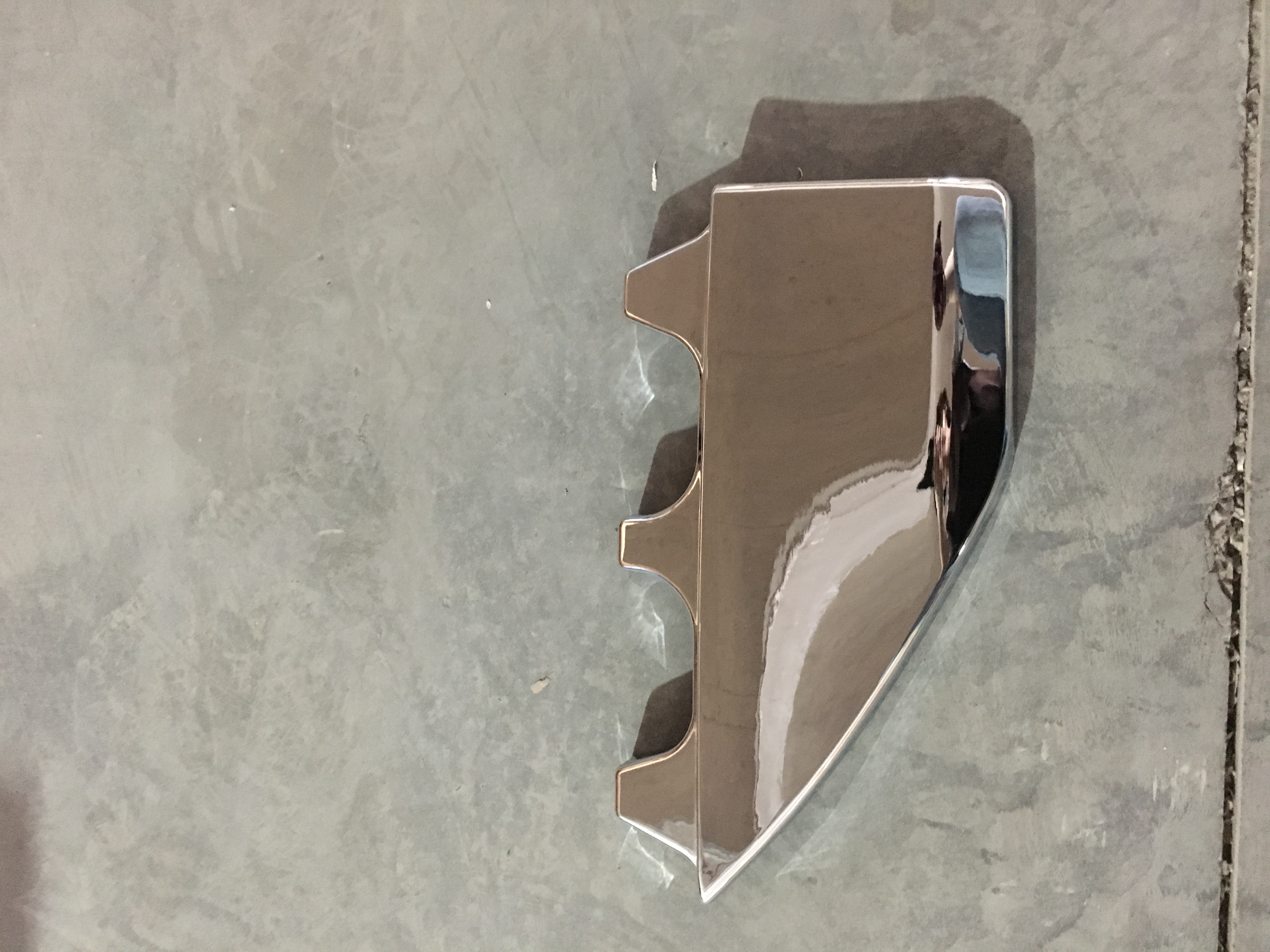 Elevate Your Hino Mega 500 with Chrome-Plated Footboard Trim Panels