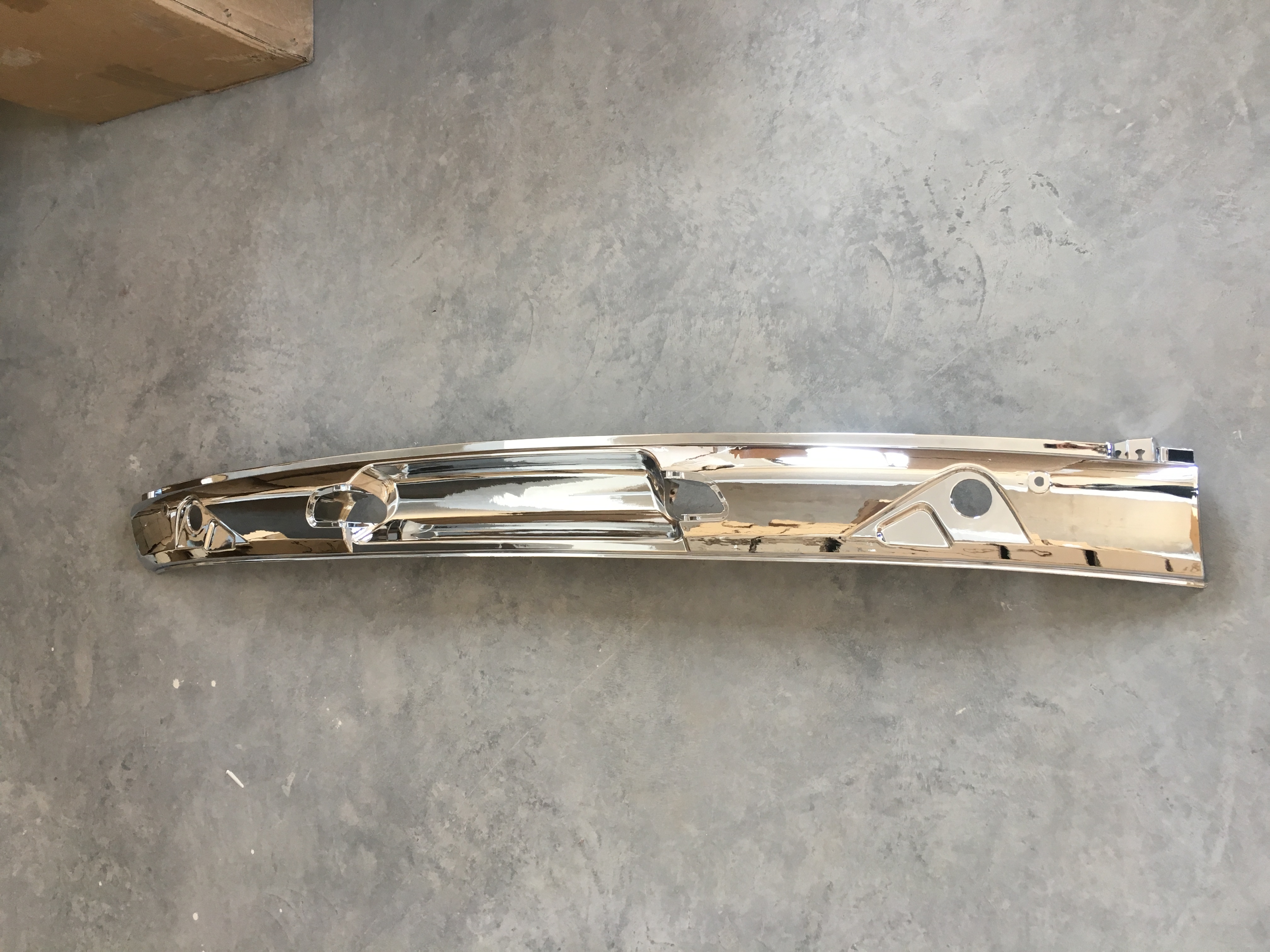 for hino mage 500 chrome plated wiper seat plate LH