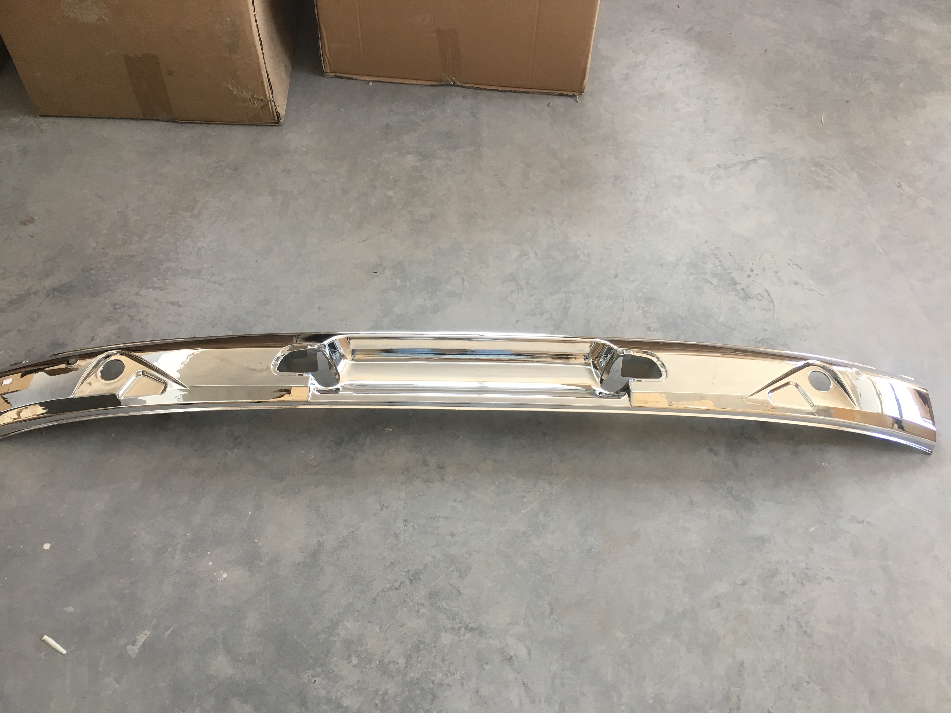 for hino mage 500 chrome plated wiper seat plate RH