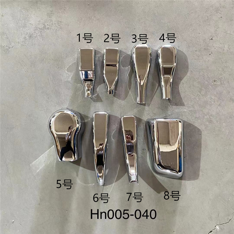 Truck Accessories Aftermarket for hino mage 700 chrome rearview mirror mirror stem cap kit