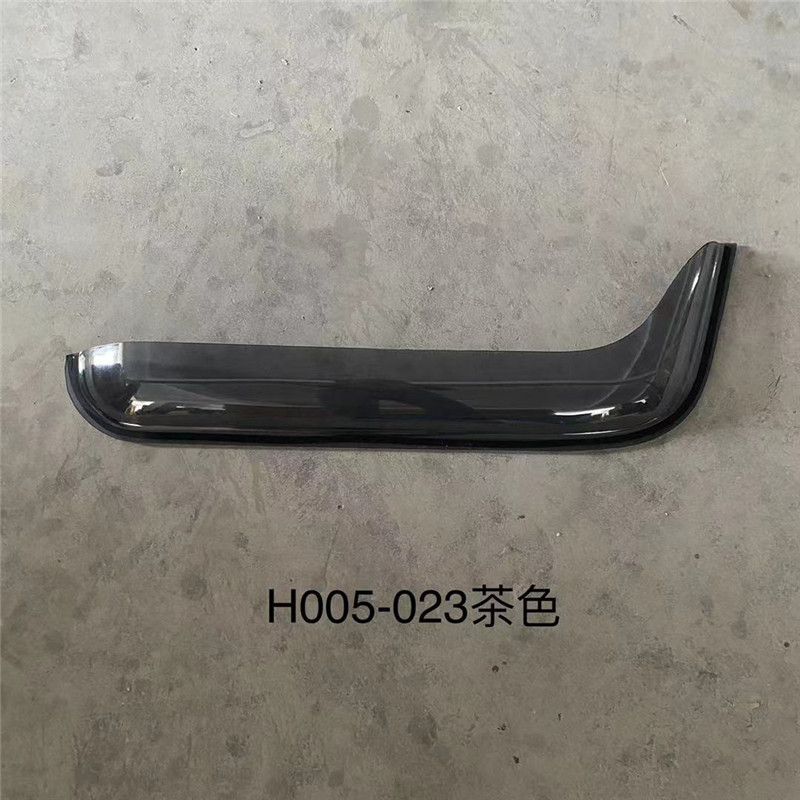 Truck parts aftermarket for hino mage 700 brown weather window rain shield