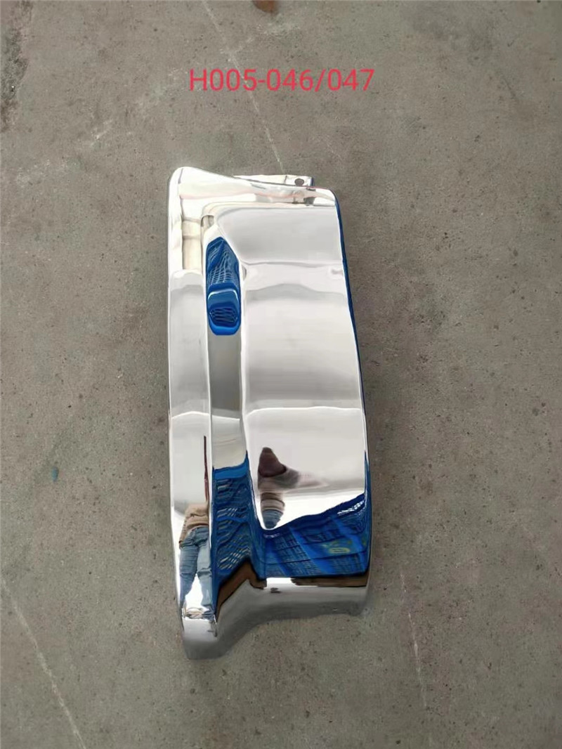 Truck parts aftermarket for hino mage 700 chrome plated lower corner small corner