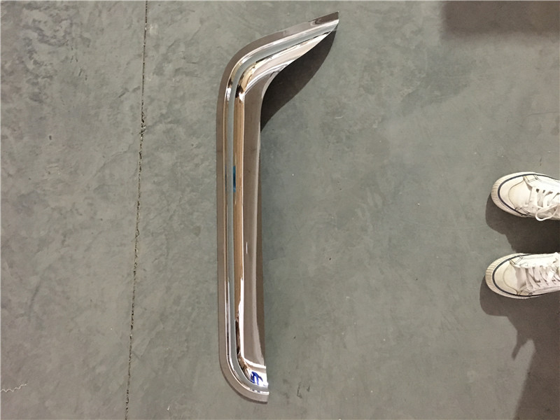 Truck accessories aftermarket for hino mage 700 chrome weather window rain shield