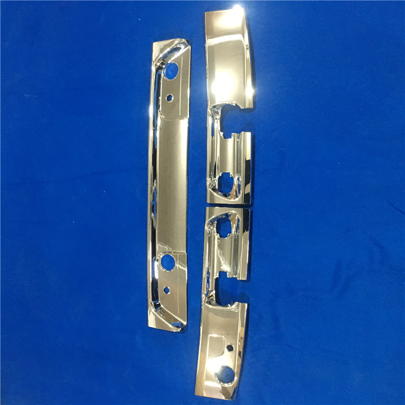 Truck accessories aftermarket for hino mage 700 three section chrome plated wiper seat plate wiper seat plate decoration