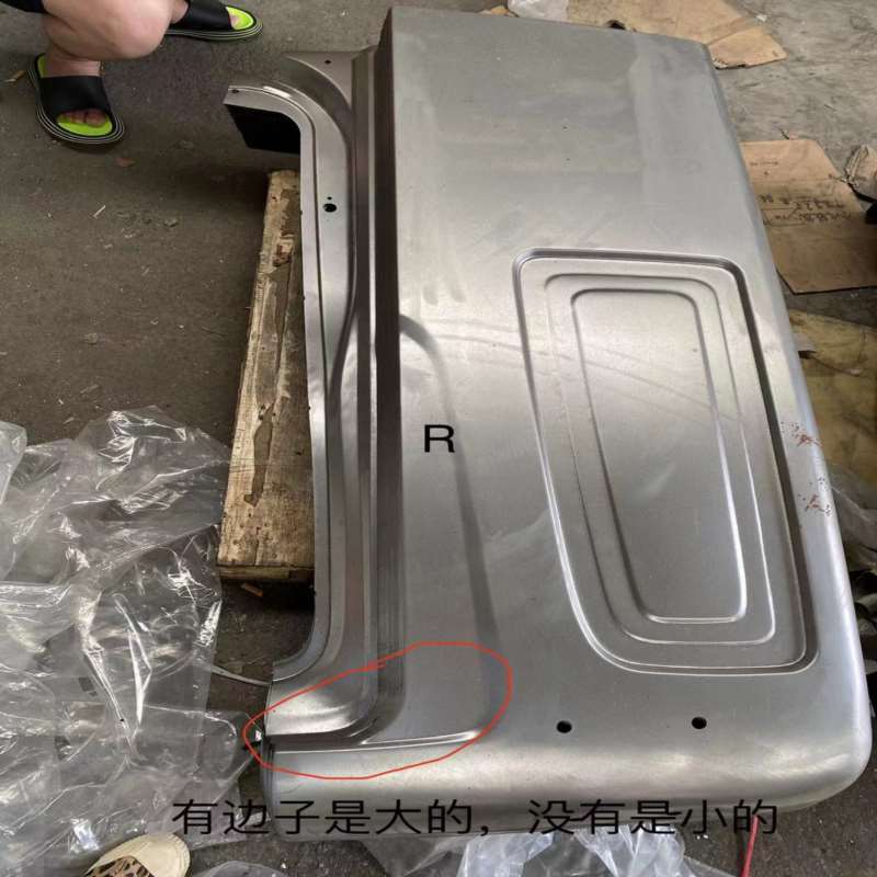 Truck accessories aftermarket for hino mage 500 chrome door version sleeper door panel