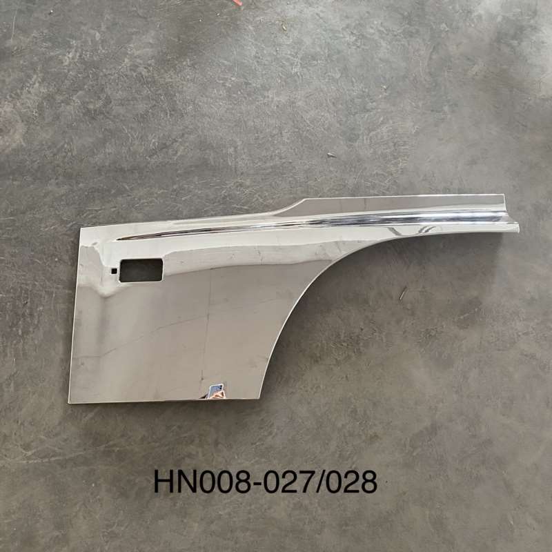 Truck accessories aftermarket for hino dominator chrome door panel trim