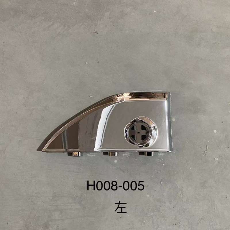 Truck accessories aftermarket for hino dominator chrome pedal trim plate