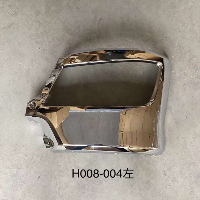 Truck accessories aftermarket for hino dominator wide body chrome bumper light frame