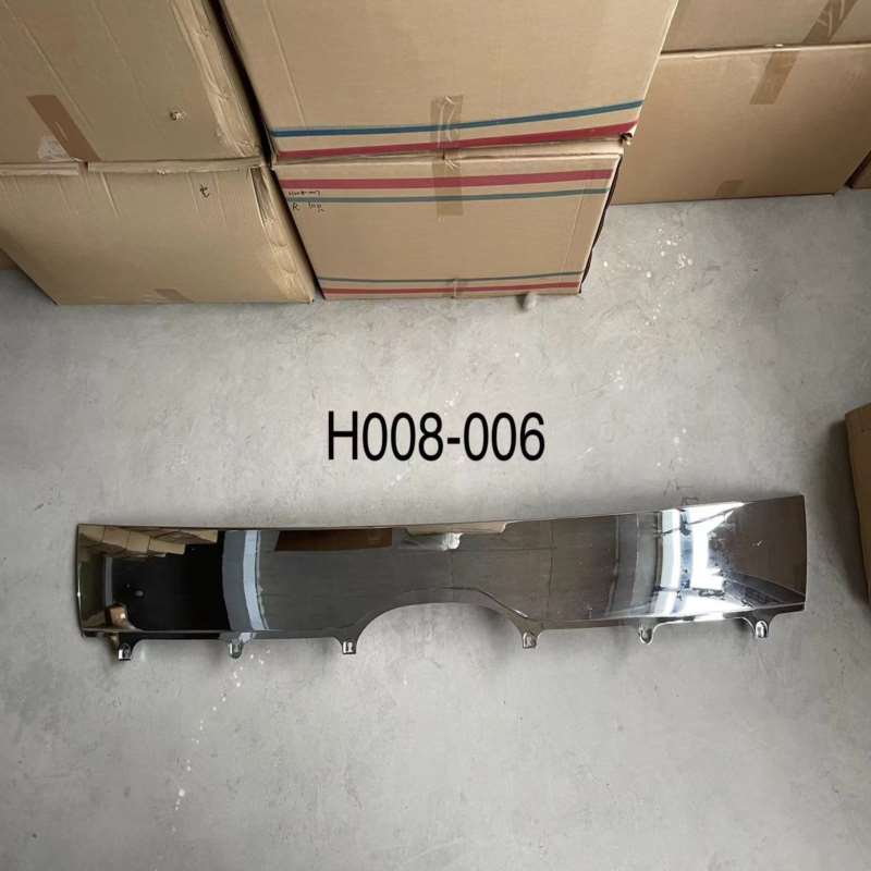 Truck accessories aftermarket for hino dominator chrome front panel