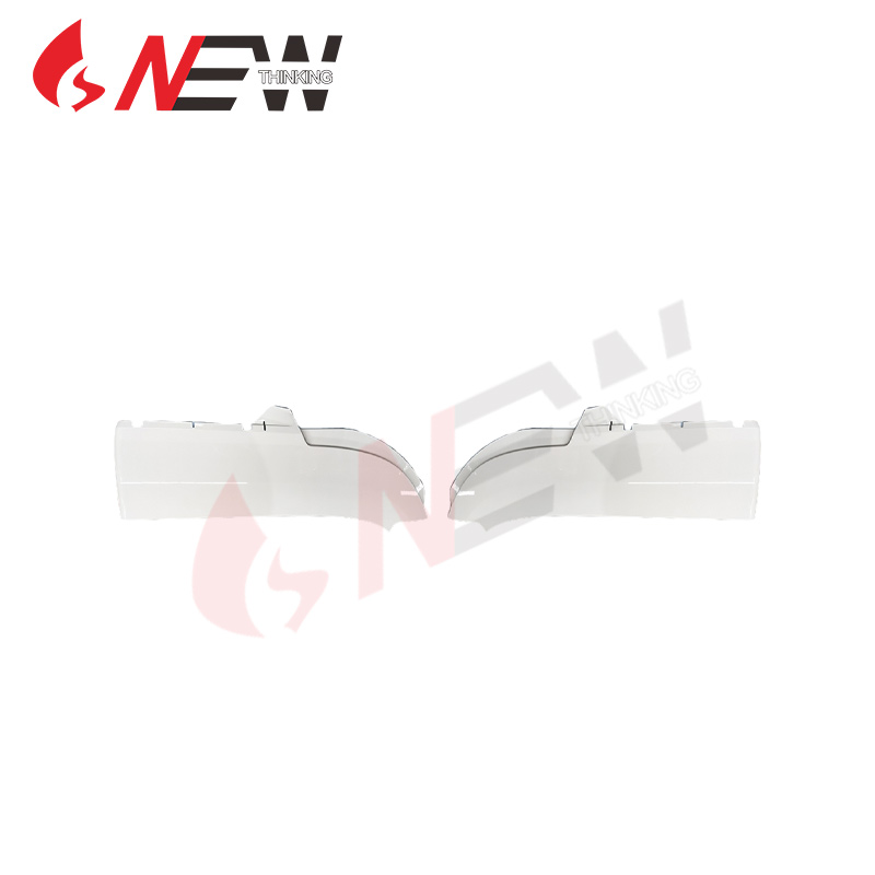 Sprayed white wheel eyebrows wheel chocks for mitsubishi fuso f380 fuso fp510 35 tons fuso fp510 21 tons truck repair replacement aftermarket truck modification market Danyang New Thinking Auto Parts