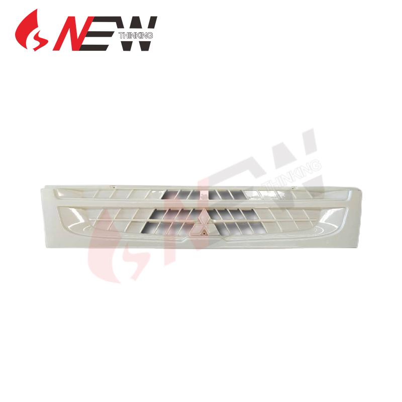 White spray painted medium mesh grille for mitsubishi fuso fm1524 fm65f truck repair replacement aftermarket truck modification market Danyang New Thinking Auto Parts