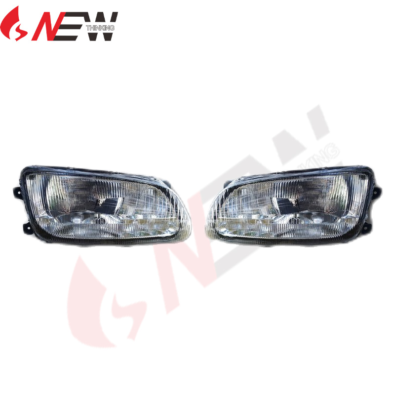 Halogen bulb crystal headlight for hino 500 mega truck aftermarket repair parts