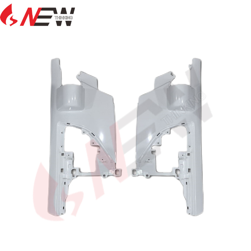 The latest white spray-coated corners with convex sides for isuzu npr 700p qlr nlr truck parts aftermarket repair parts replacement parts
